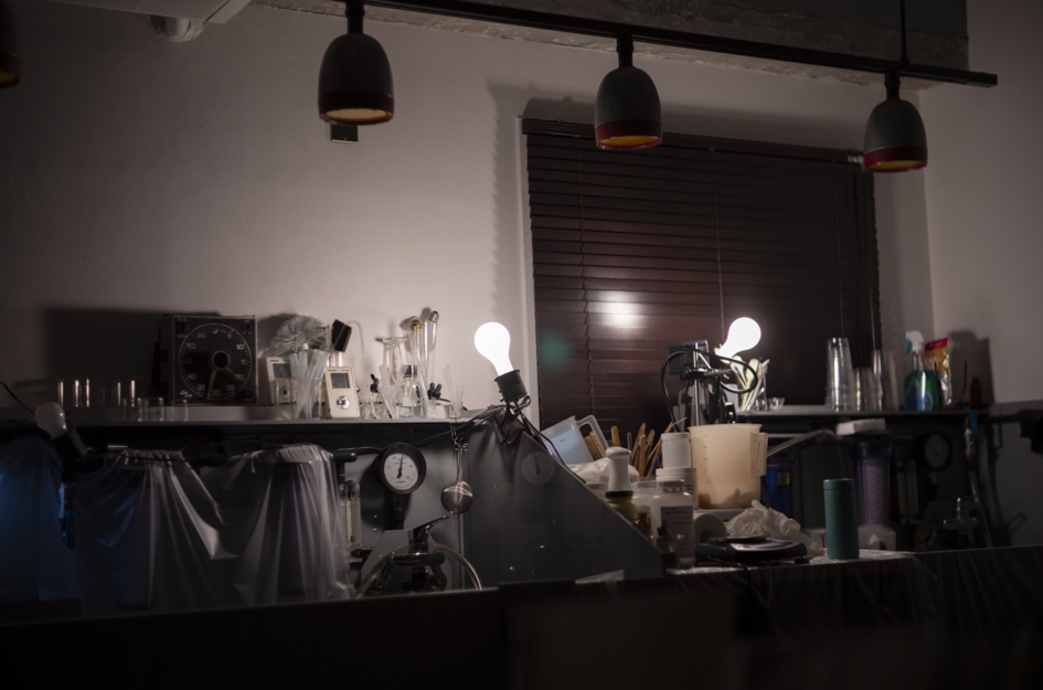 プラチナプリントワークショップ風景 - 古典技法を学ぶ実践的なワークショップの様子。東京で開催される写真技法講座